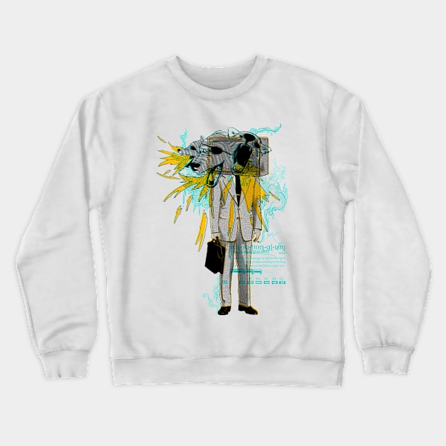 sensationalism Crewneck Sweatshirt by mathiole